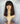 SW, Sty B (45) Silky Relaxed 10"L, Full machined back with skin top 3 1/2"x 3 1/2" and lace crown, Bob style with bangs. #2