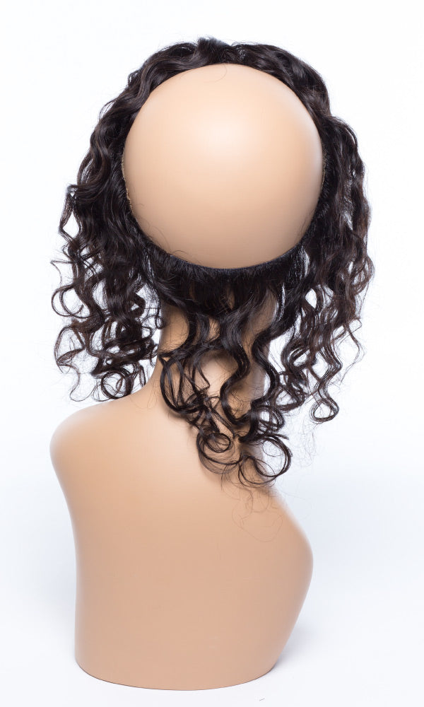 Zig Zag Style 1 Closure - Curly  partial skin top – Extensions Plus